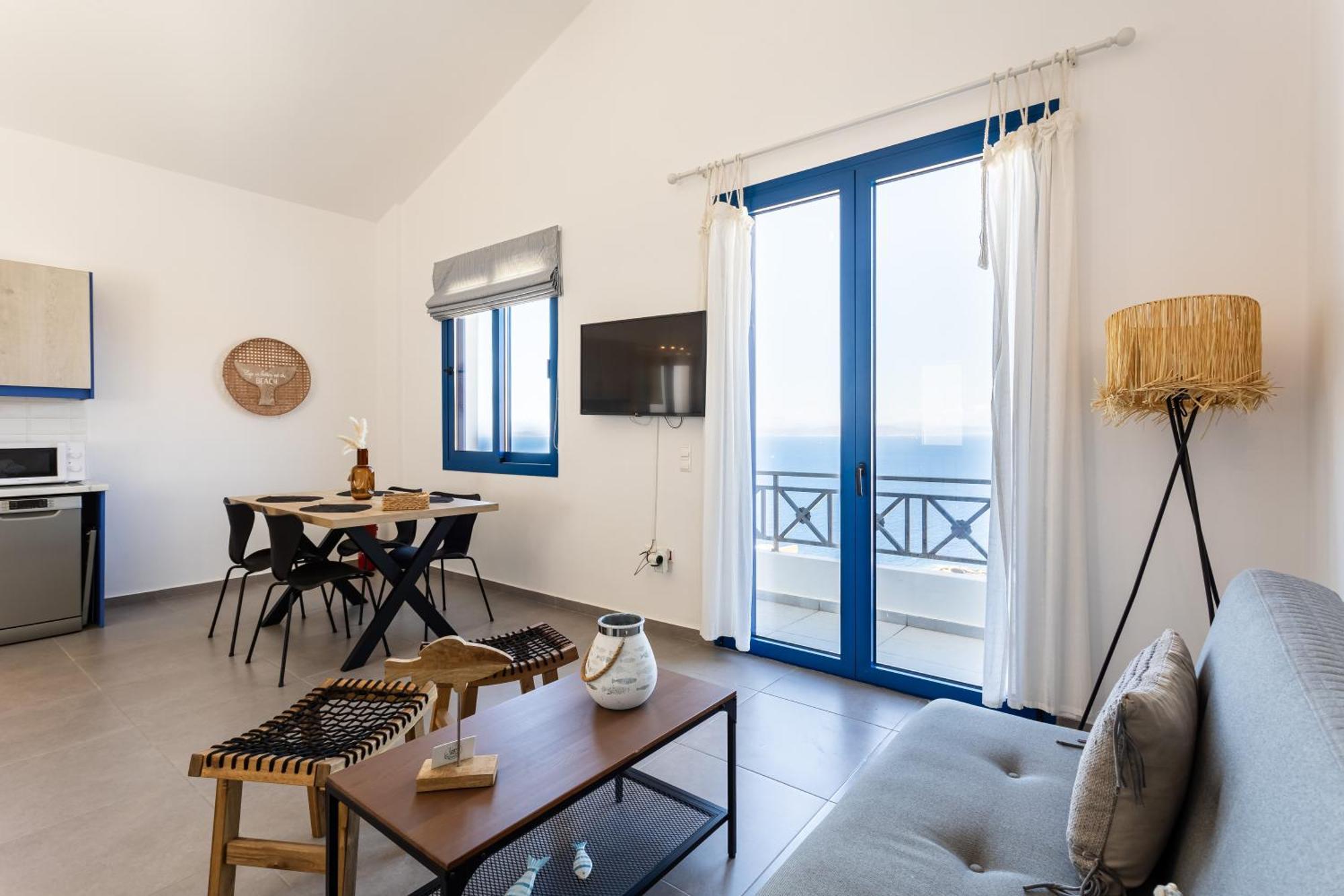 Villa Azure - Astonishing Views&Private Pool Korissia  Esterno foto