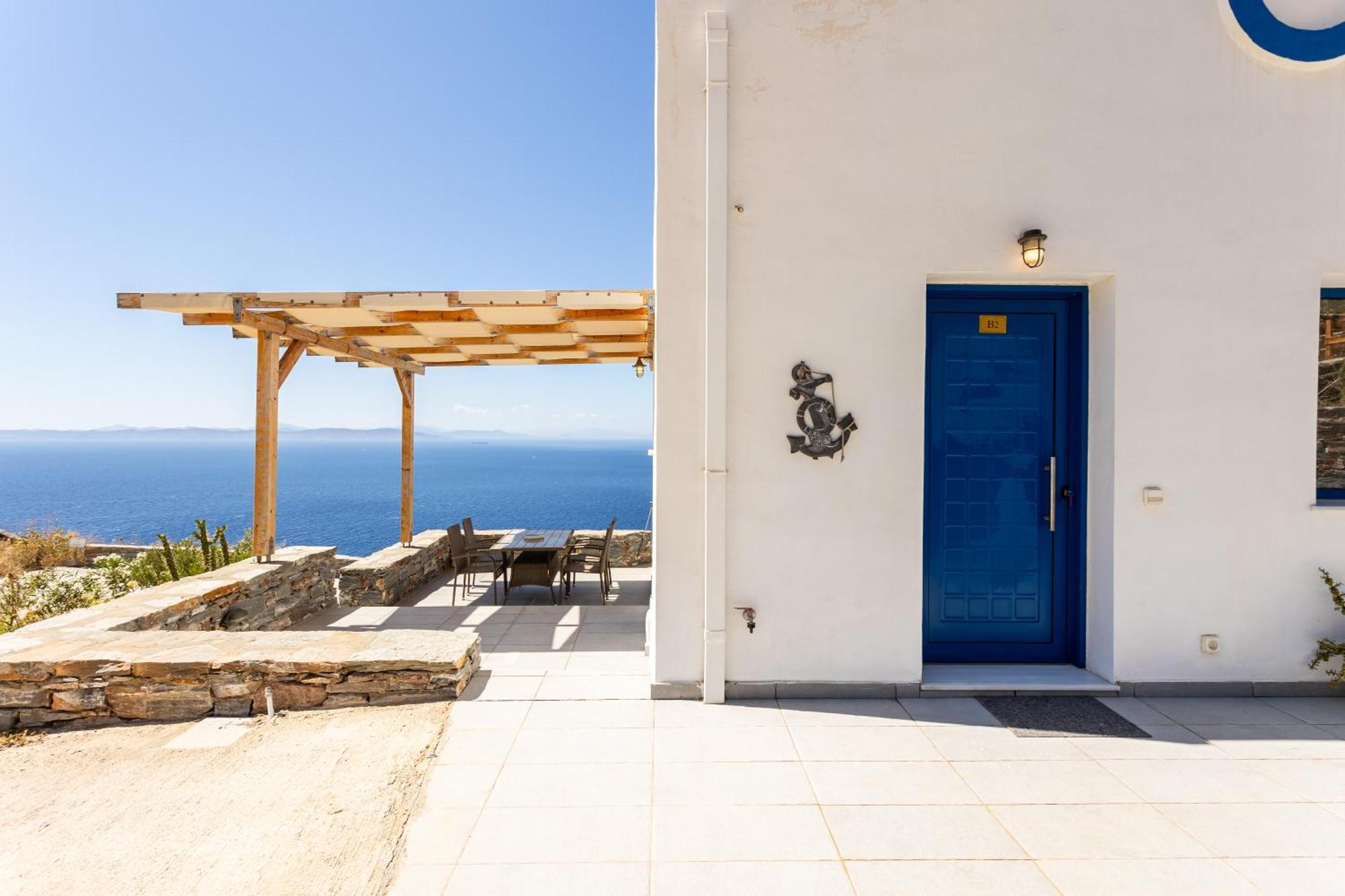 Villa Azure - Astonishing Views&Private Pool Korissia  Esterno foto