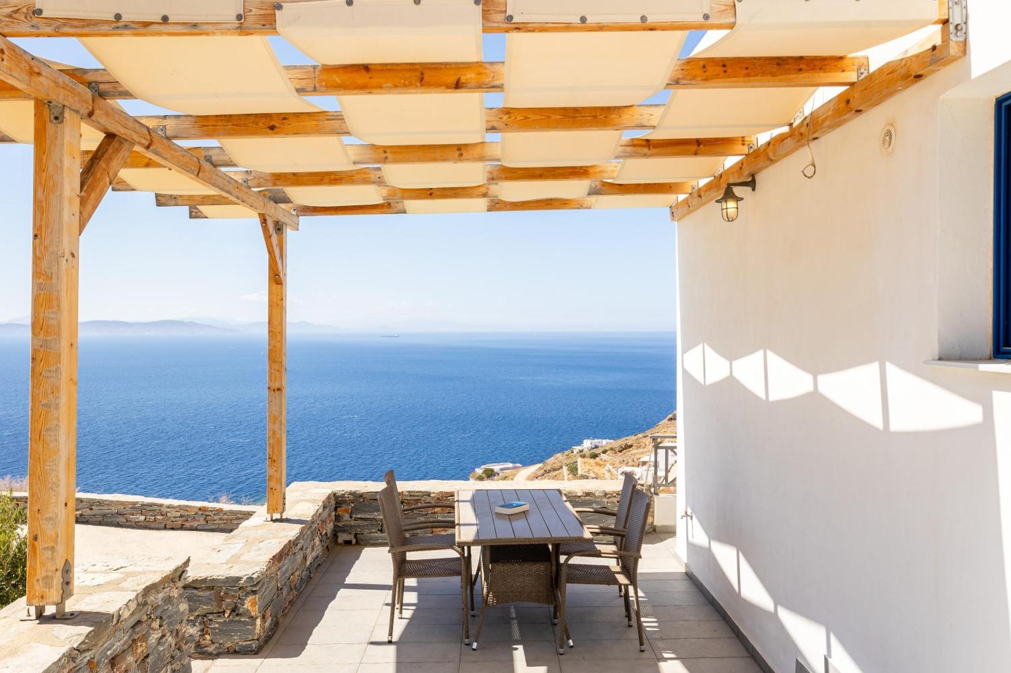Villa Azure - Astonishing Views&Private Pool Korissia  Esterno foto